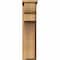 Ekena Millwork Yorktown Smooth Corbel w/Backplate, Western Red Cedar, 7 1/2"W x 14"D x 30"H COR08X14X30YOR01SWR - alternate 2